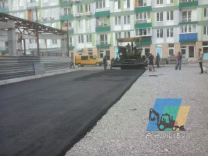 Строительство дорог на строительных площадках